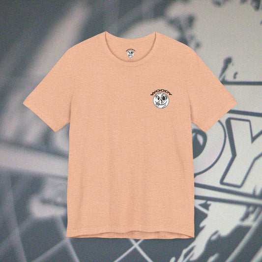 Woody Worldwide - Heather Peach - T-Shirt