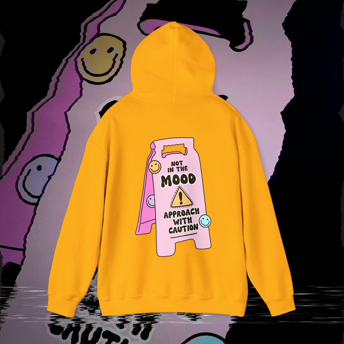 Not In The Mood - Gold - Hoodie