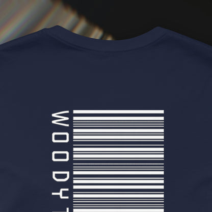 Barcode - Navy - T-Shirt