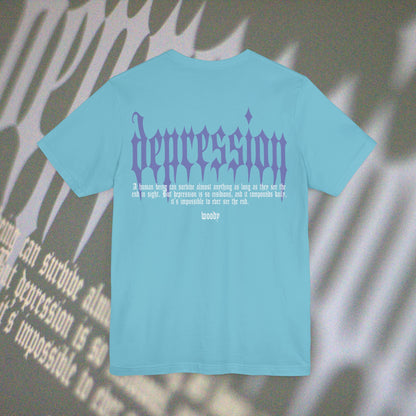 Depression - Turquoise - T-Shirt