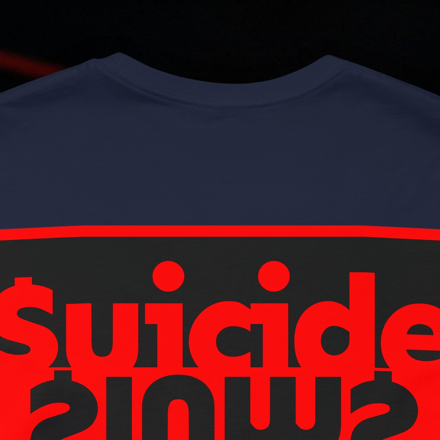 $uicide $lum$ - Navy - T-Shirt