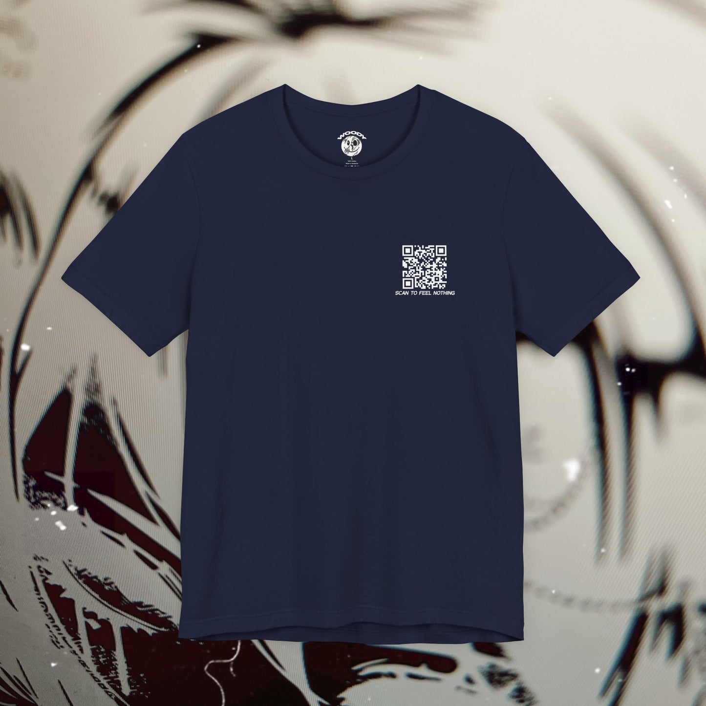 EMOTIONLESS_GEN - Navy - T-Shirt