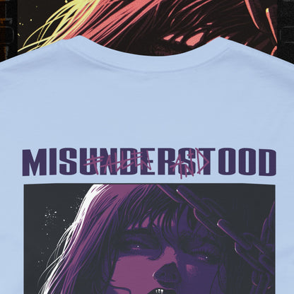 Fallen and Misunderstood - Baby Blue - T-Shirt | Halos and Hellfire