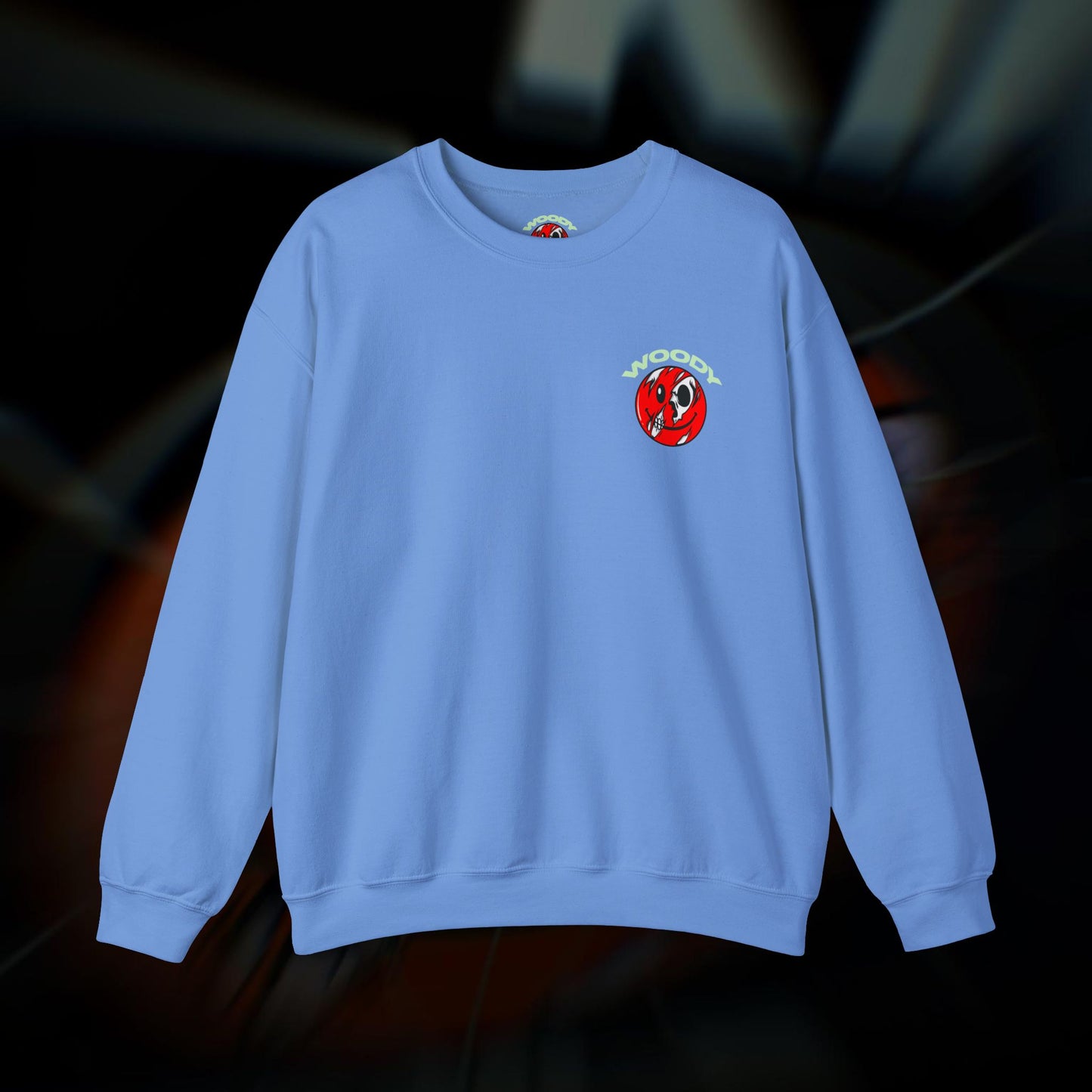 F**KING SMILE - Carolina Blue - Crewneck