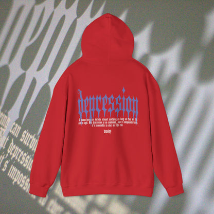 Depression - Red - Hoodie