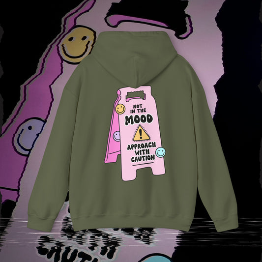 Not In The Mood - Military Green - Hoodie