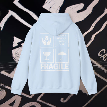 Fragile - Light Blue - Hoodie