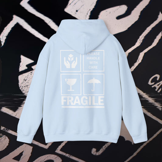 Fragile - Light Blue - Hoodie