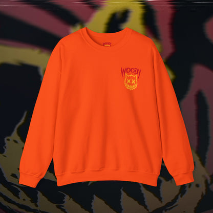 Face Your Demons - Orange - Crewneck