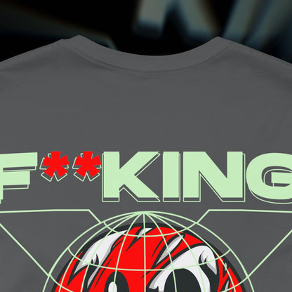 F**KING SMILE - Asphalt - T-Shirt