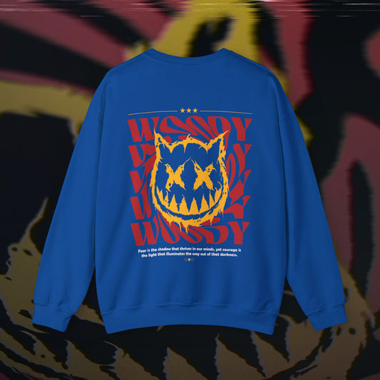 Face Your Demons - Royal - Crewneck