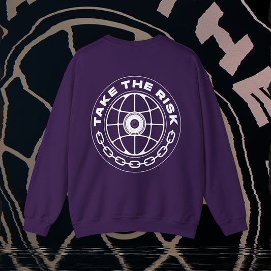 Take The Risk - Purple - Crewneck