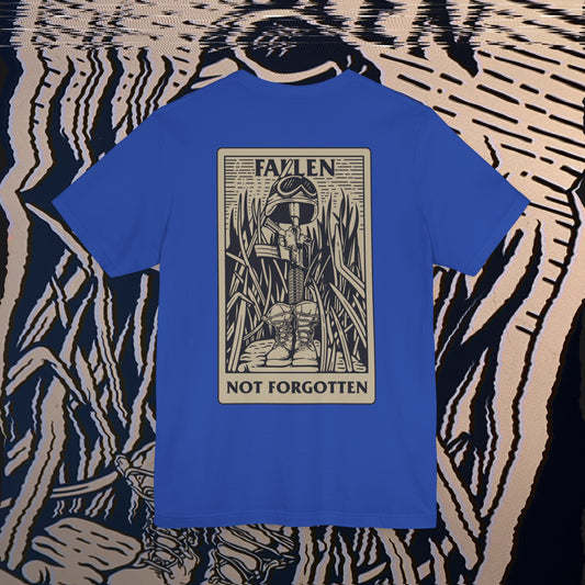 Fallen, Not Forgotten - Royal Blue - T-Shirt