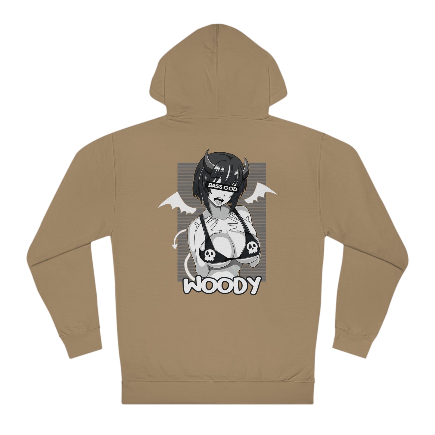 Bass God - Sandstone - Unisex Hooded Sweatshirt