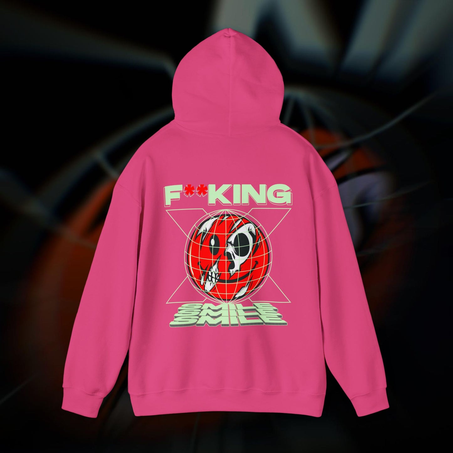 F**KING SMILE! - Heliconia - Hoodie