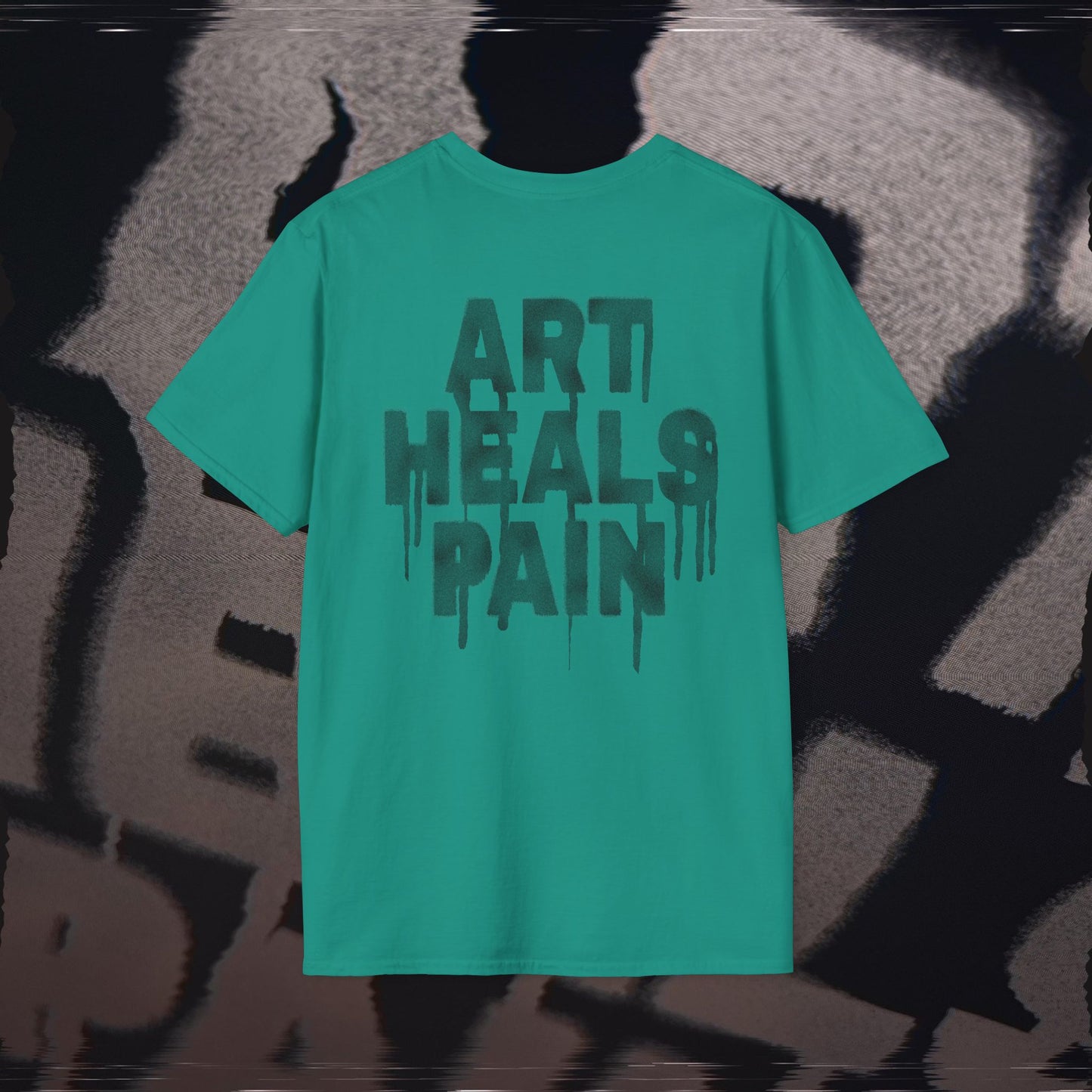 Art Heals Pain - Jade - T-Shirt