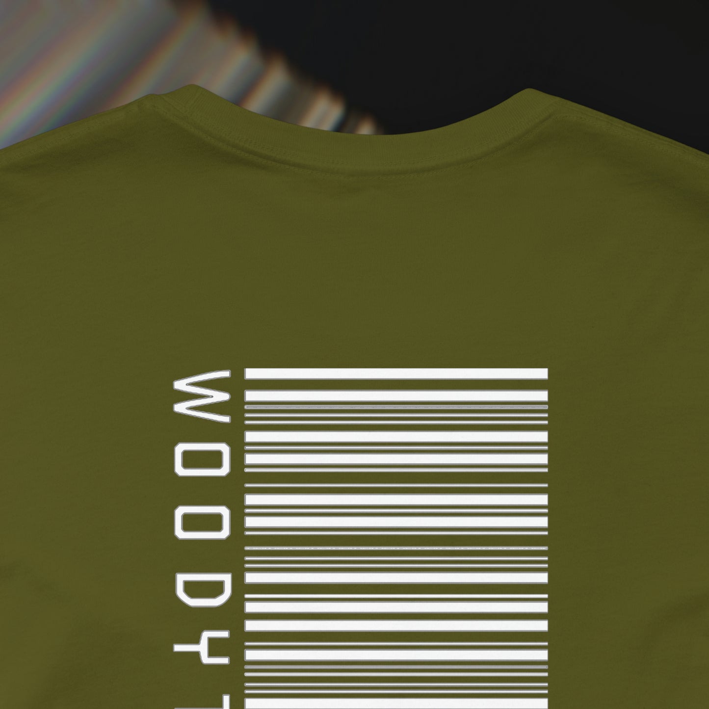 Barcode - Olive - T-Shirt