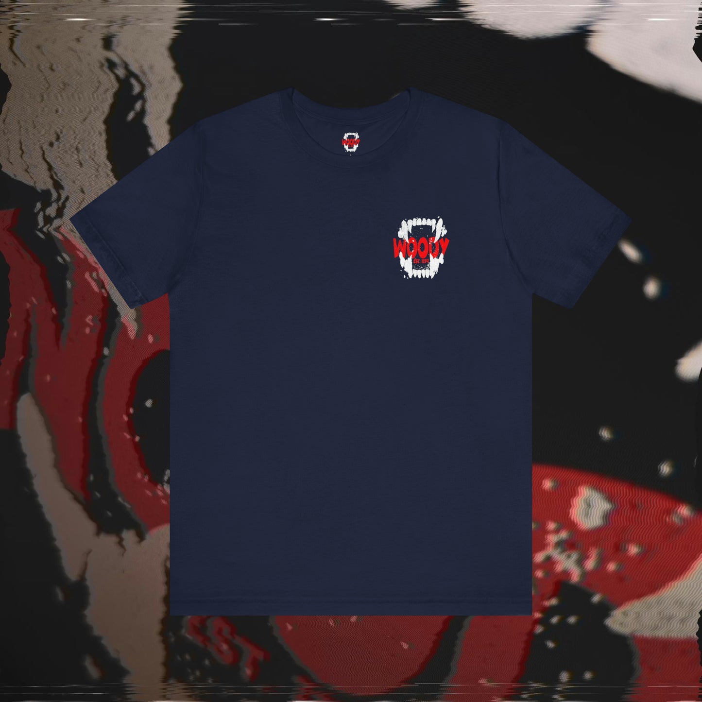 Bite Back - Navy - T-Shirt