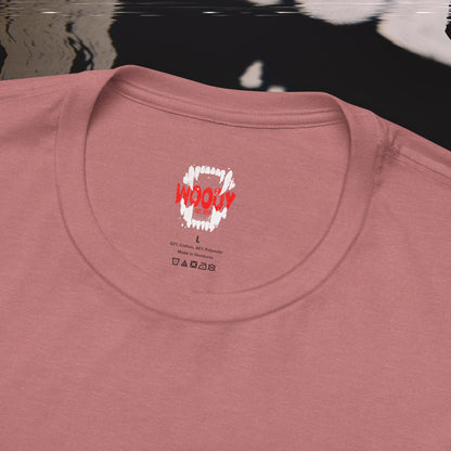 Bite Back - Heather Mauve - T-Shirt