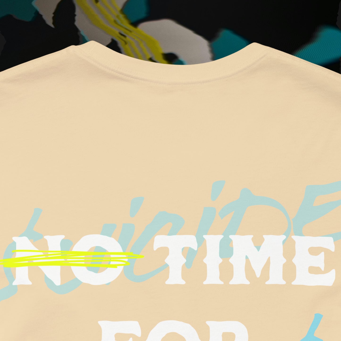 No Time For Romance - Soft Cream - T-Shirt