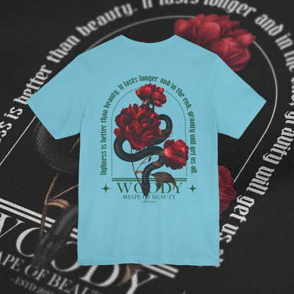 Shape Of Beauty - Turquoise - T-Shirt