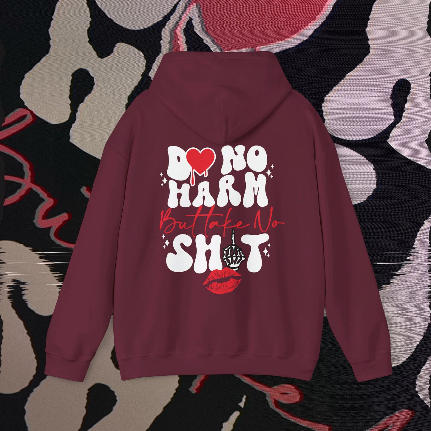 No-nonsense - Maroon - Hoodie