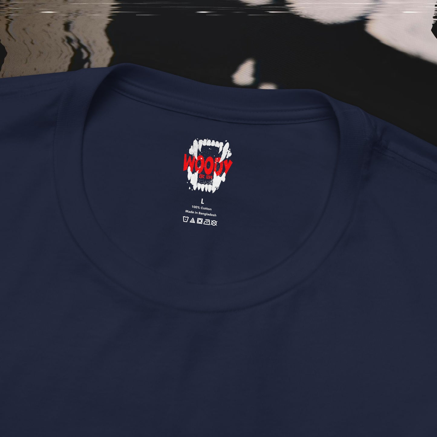 Bite Back - Navy - T-Shirt