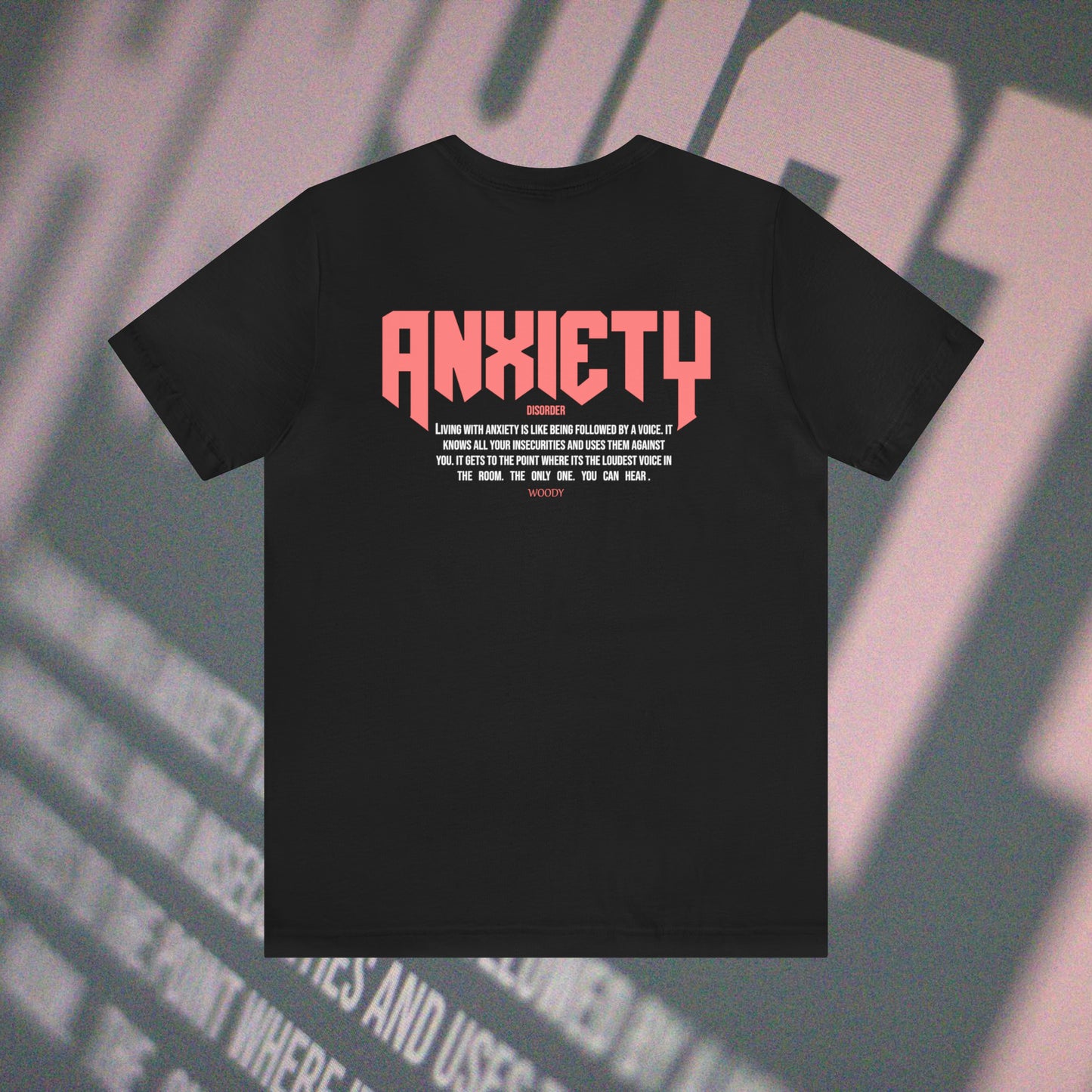 Anxiety - Black - T-Shirt