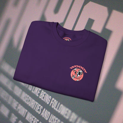 Anxiety - Purple - Crewneck