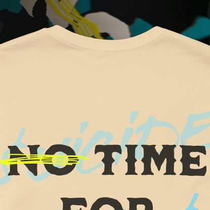 No Time For Romance - Soft Cream - T-Shirt