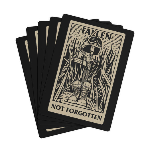 Fallen - Poker Cards