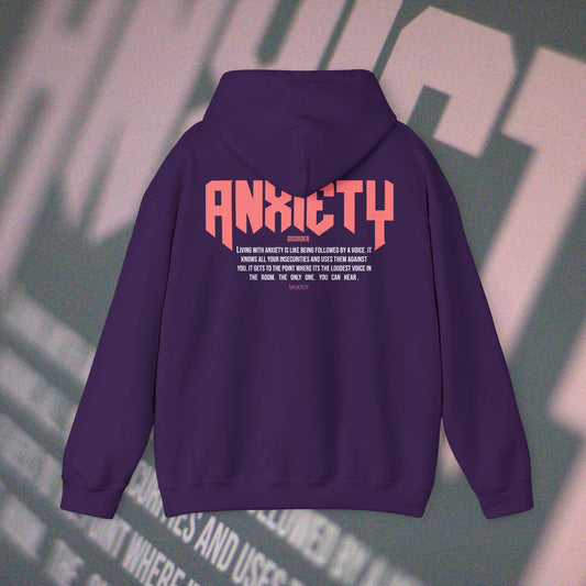 Anxiety - Purple - Hoodie