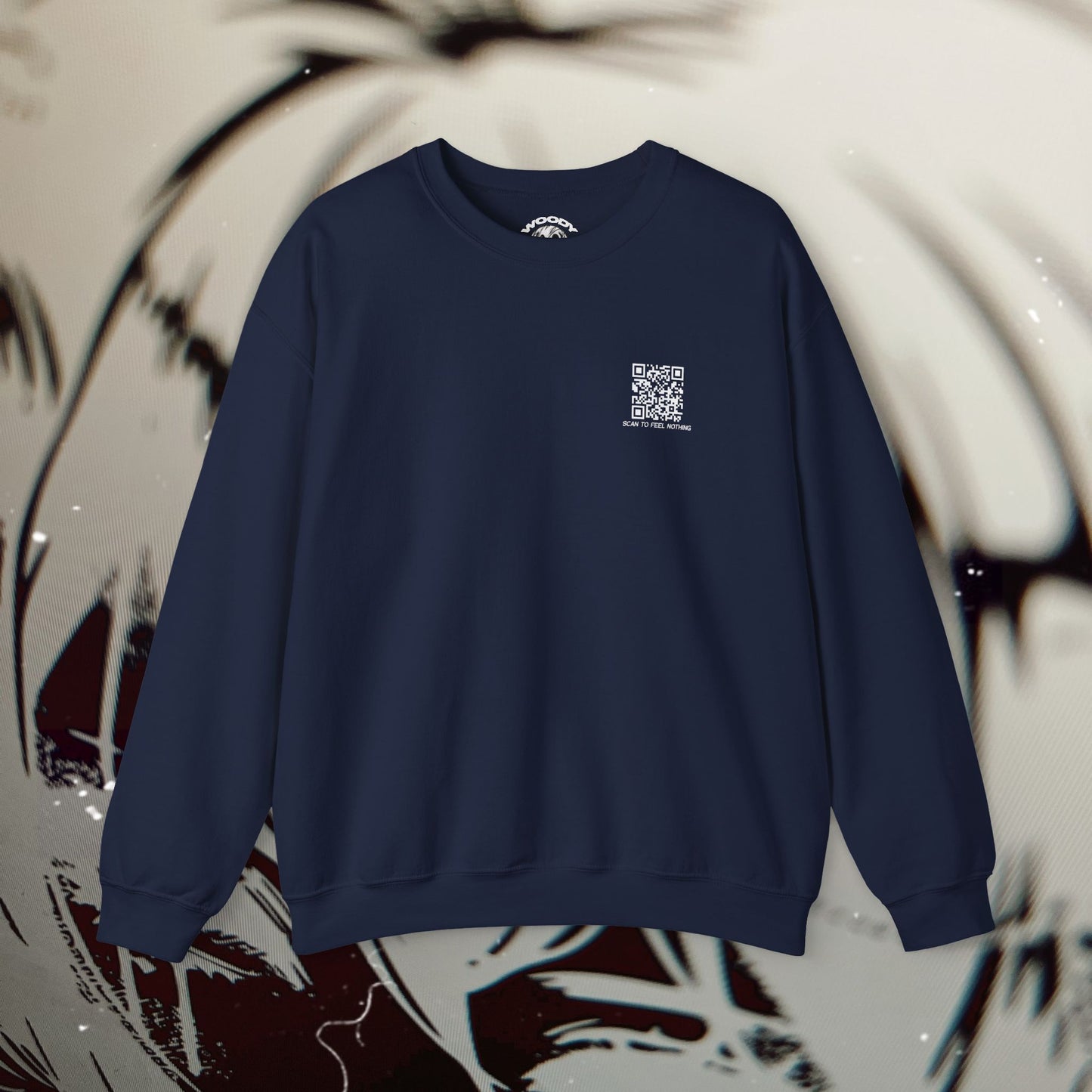 EMOTIONLESS_GEN - Navy - Crewneck