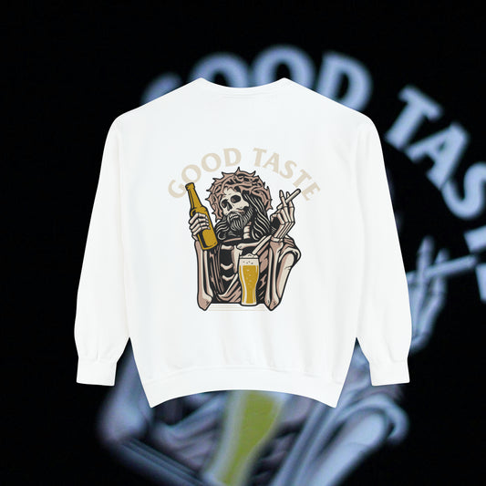 Good Taste - White - Crewneck