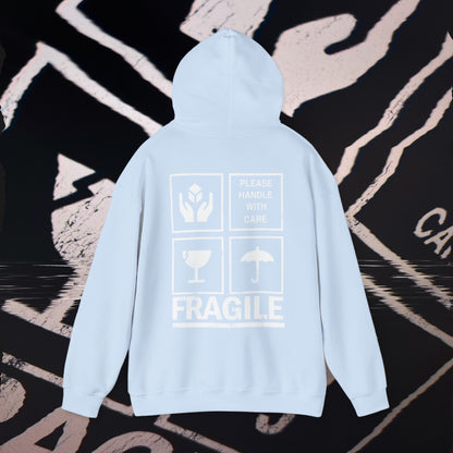 Fragile - Light Blue - Hoodie