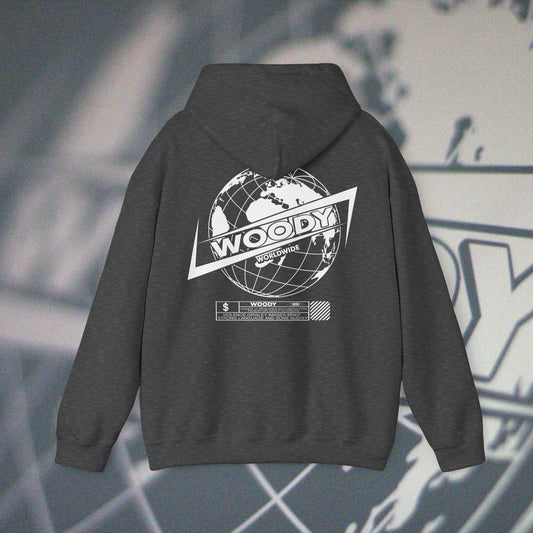 Woody Worldwide - Dark Heather - Hoodie