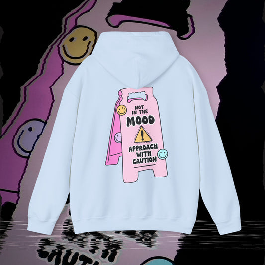 Not In The Mood - Light Blue - Hoodie