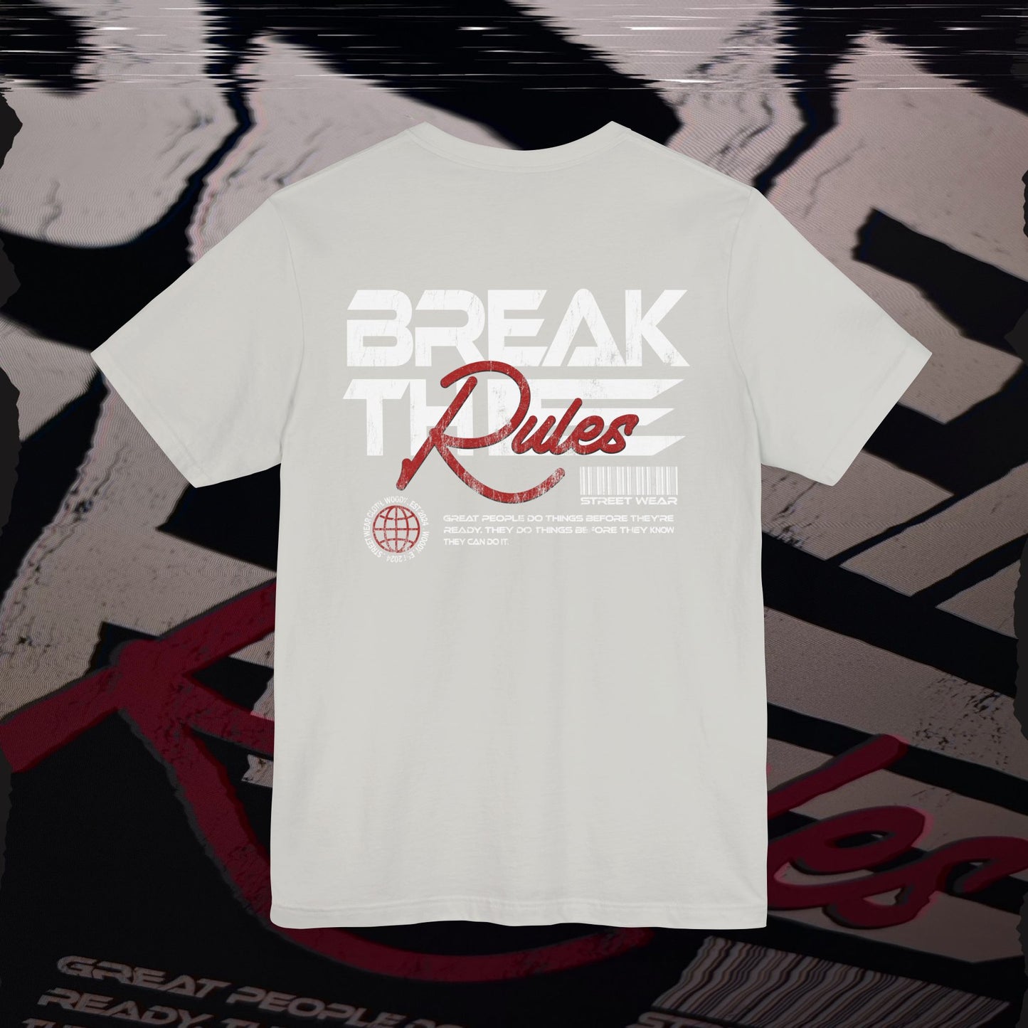 Break The Rules - Silver - T-Shirt