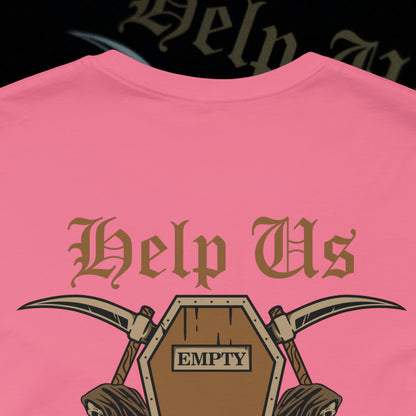 Help Us - Pink - T-Shirt