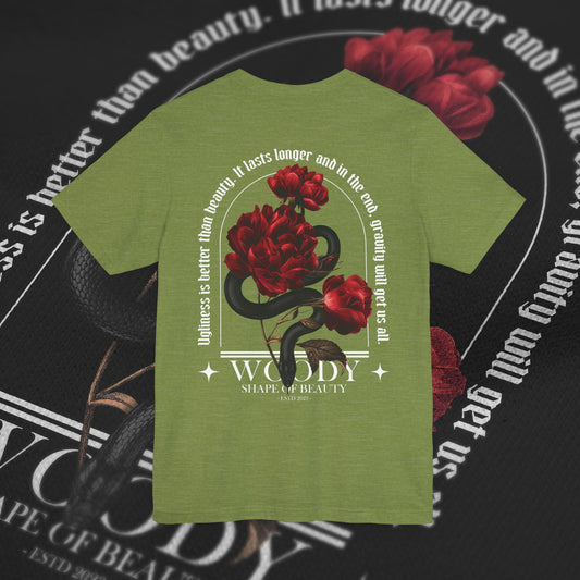 Shape Of Beauty - Heather Green - T-Shirt