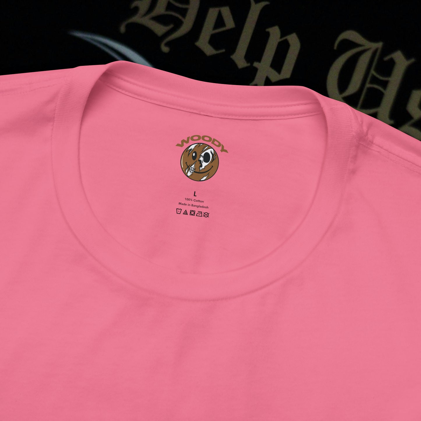 Help Us - Pink - T-Shirt