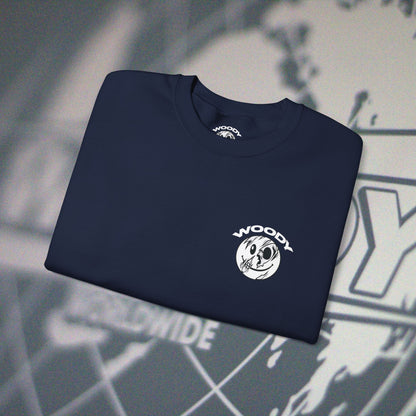 Woody Worldwide - Navy - Crewneck
