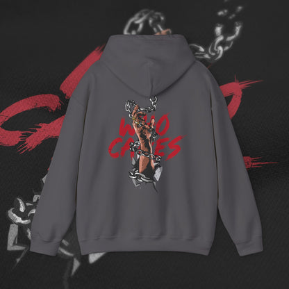Who Cares - Charcoal - Hoodie