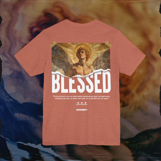 Blessed - Heather Clay - T-Shirt