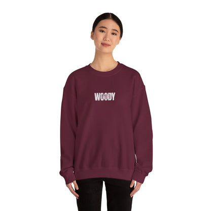 No One Cares, Hustle Harder - Maroon - Crewneck