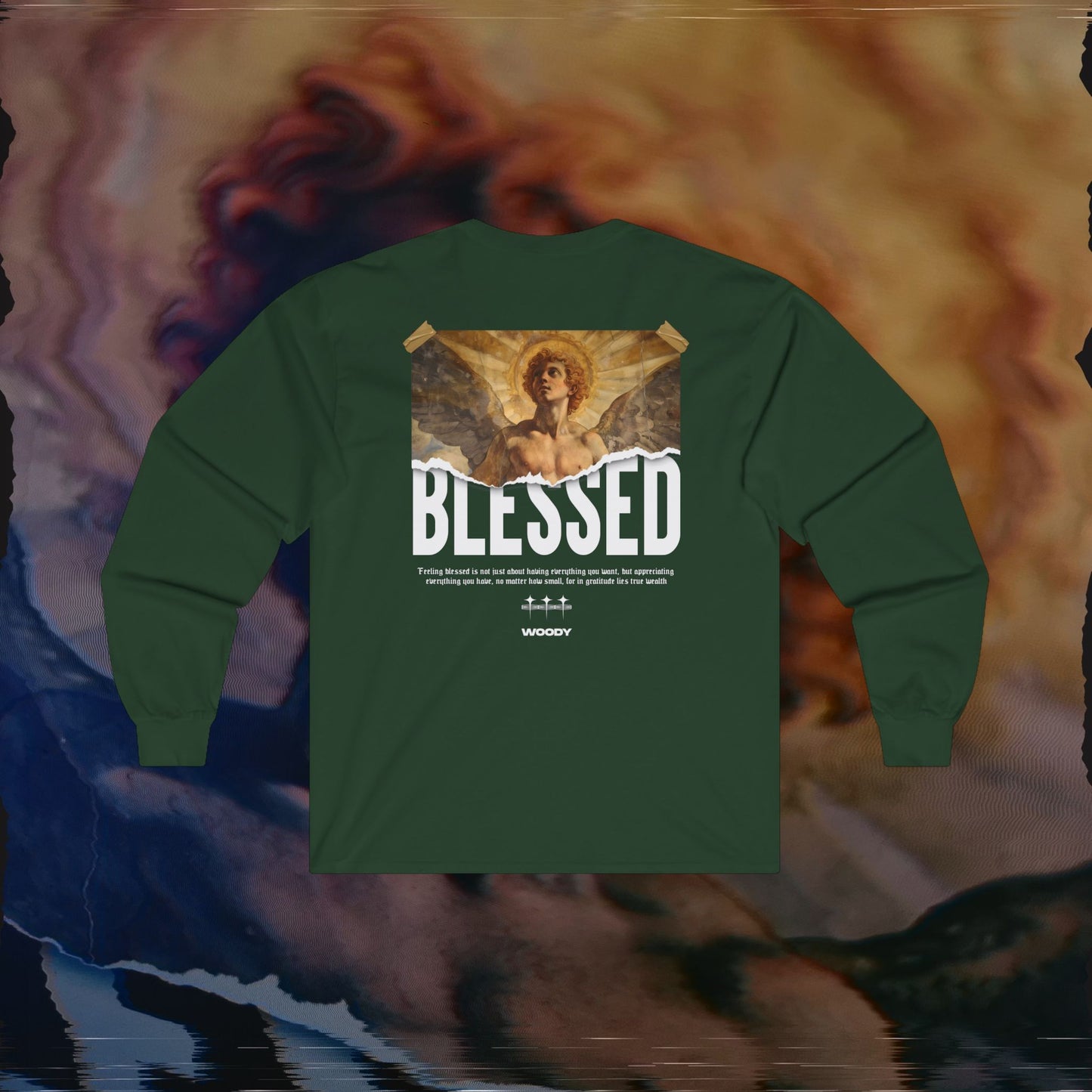 Blessed - Forest Green - Long Sleeve