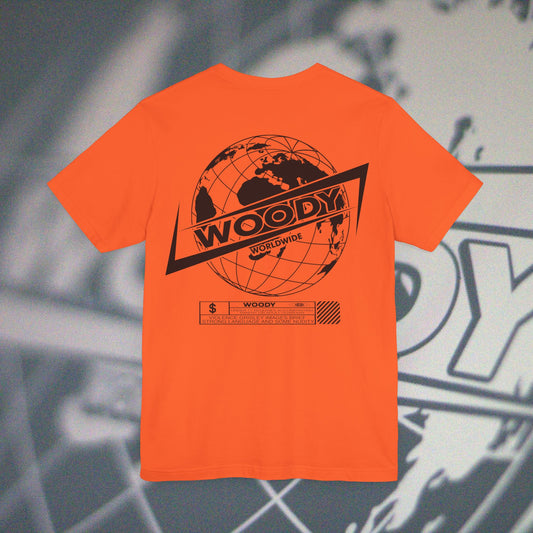 Woody Worldwide - Orange - T-Shirt