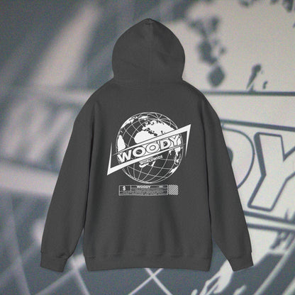 Woody Worldwide - Dark Heather - Hoodie