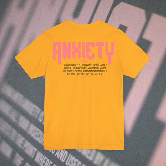 Anxiety - Gold - T-Shirt