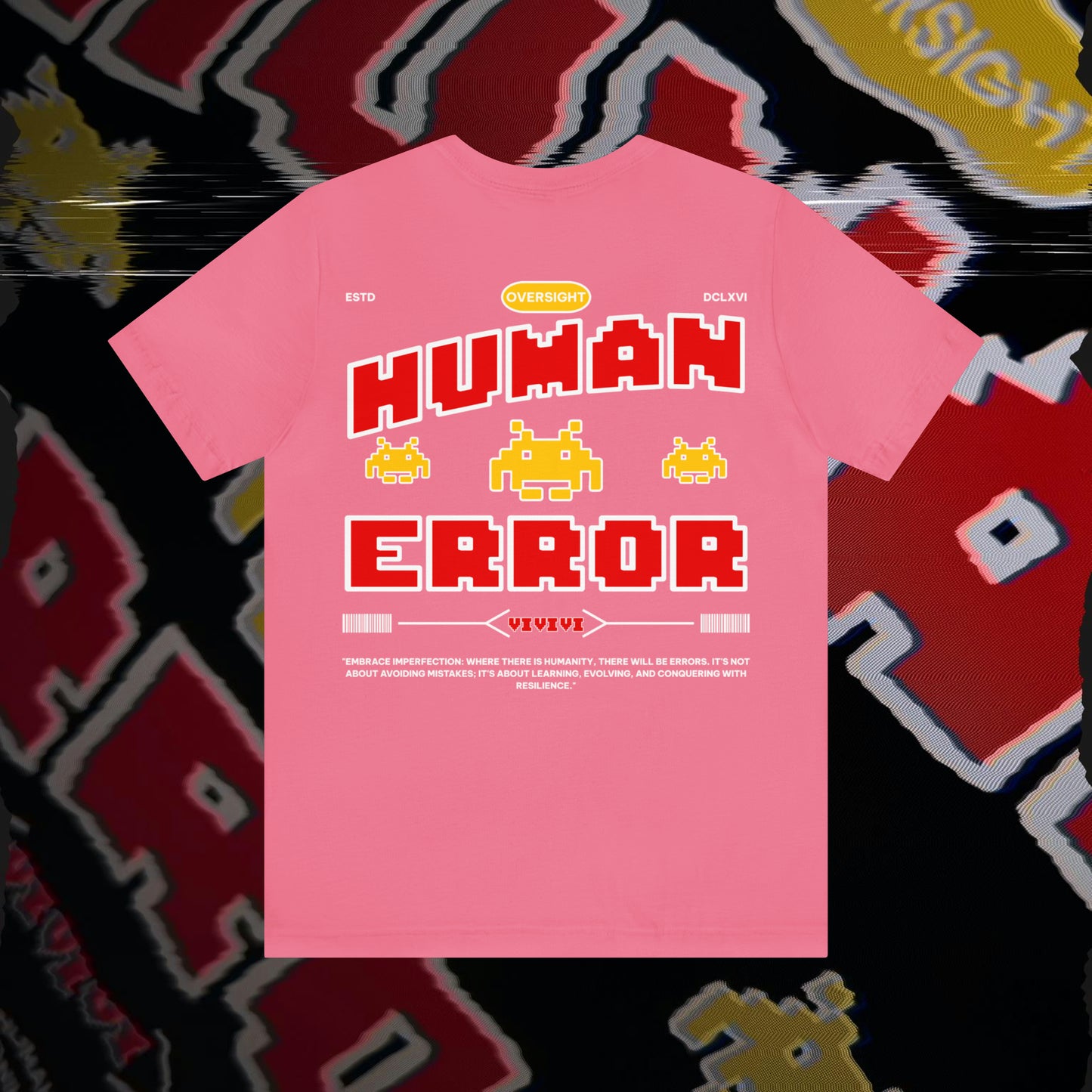 Human Error - Pink - T-Shirt